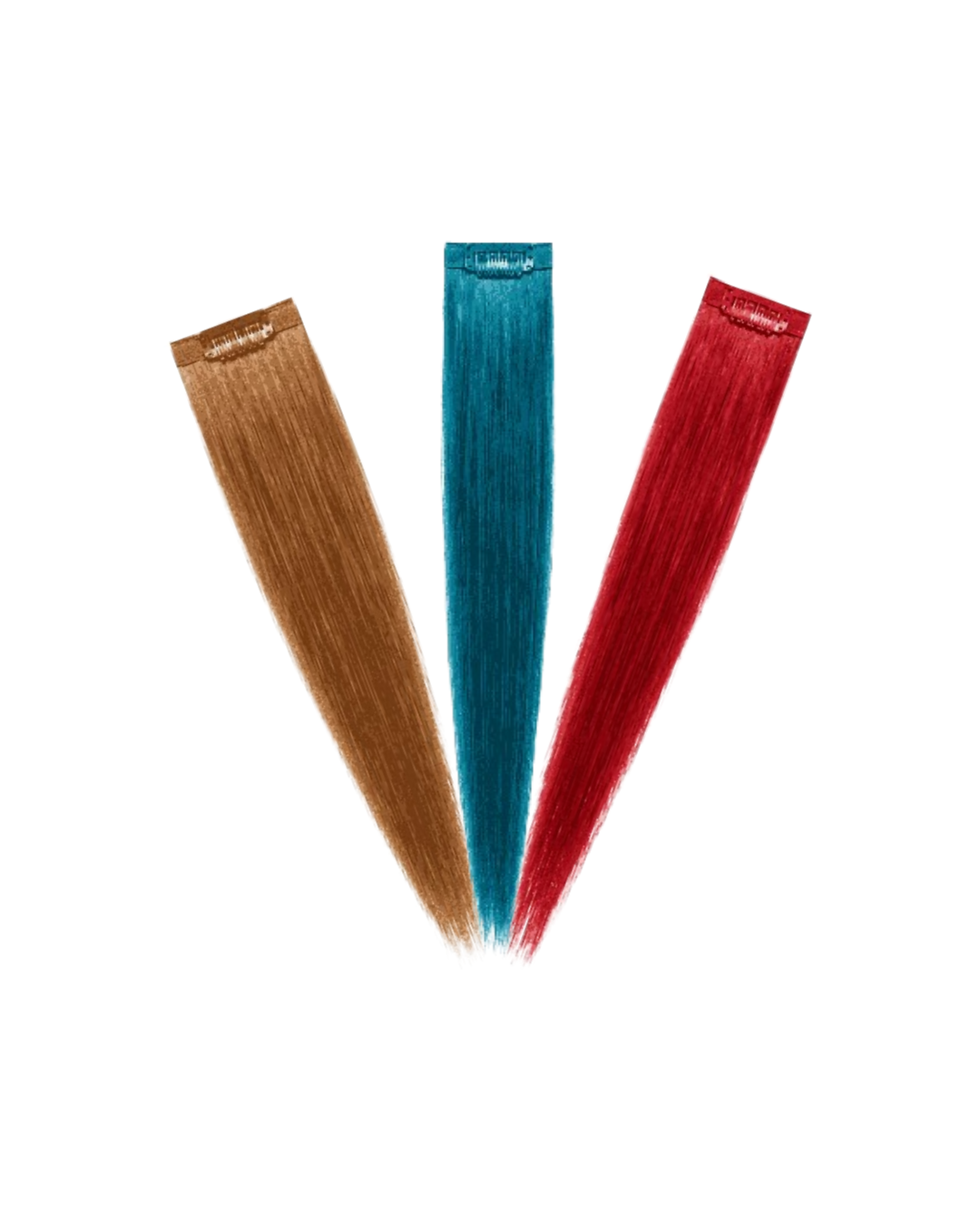 Coloured Clip-in Hair Extensions