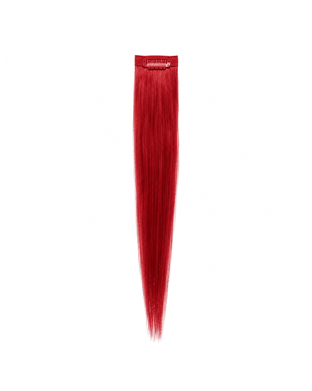 The Root Theory Red Coloured Clip on Extension