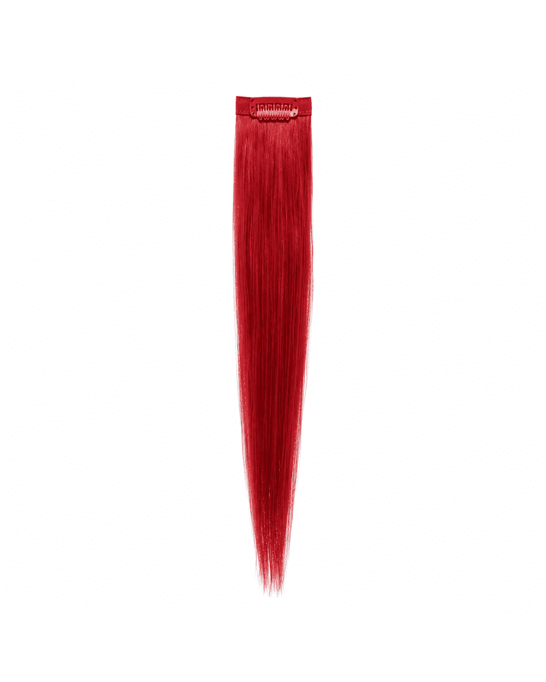 The Root Theory Red Coloured Clip on Extension