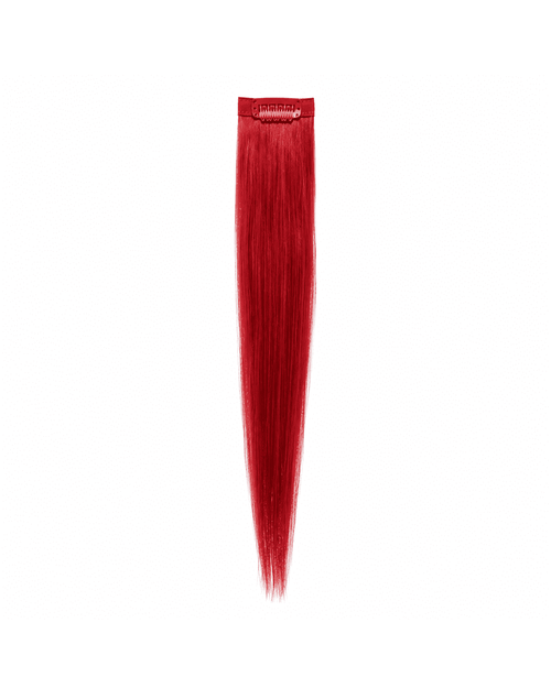 The Root Theory Red Coloured Clip on Extension